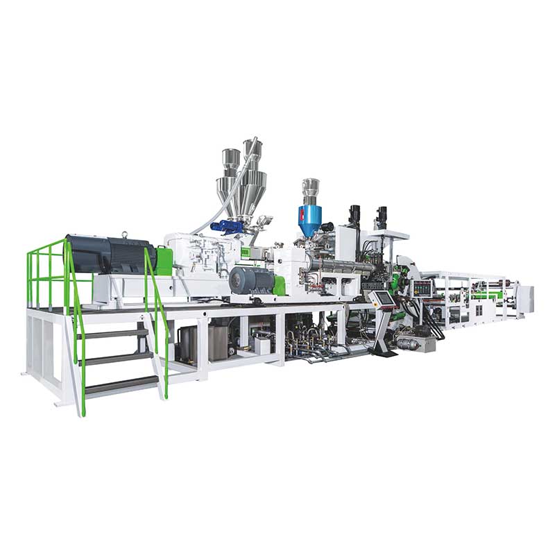 Twin Screw Dryer-free Vented Pet Sheet Extrusion Line