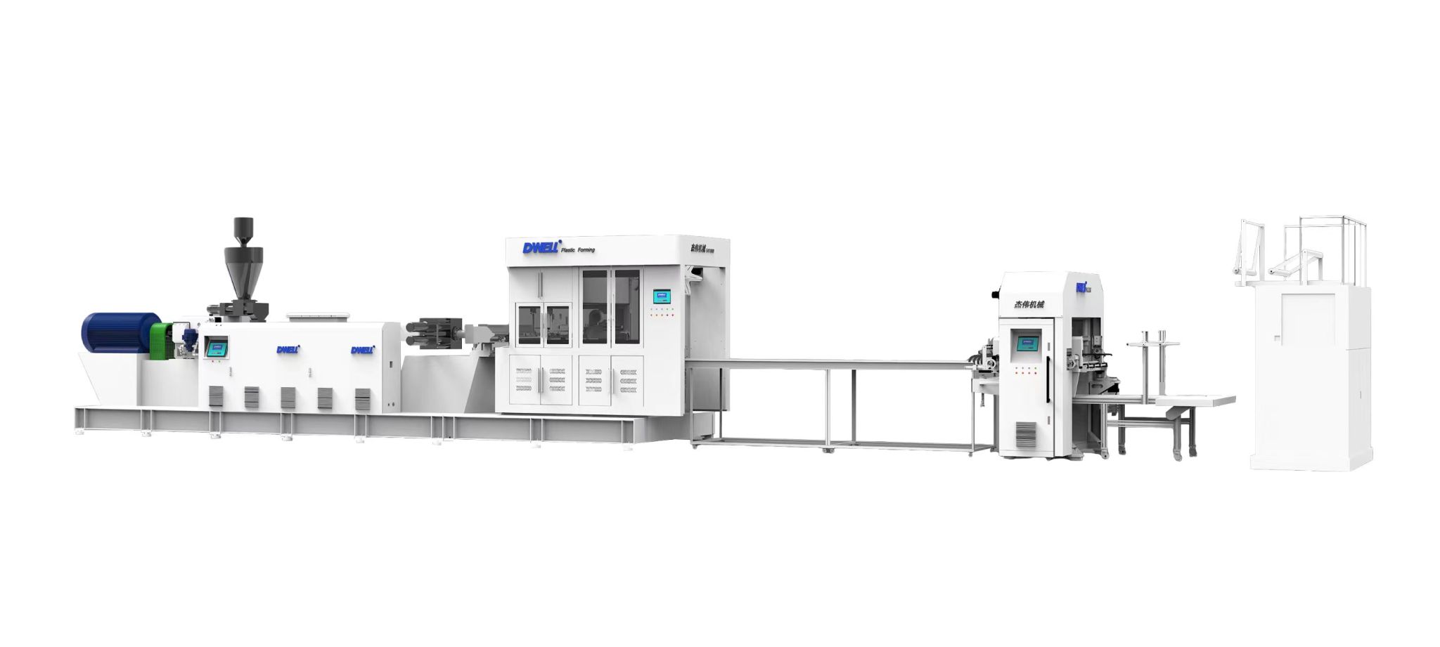 One-Step Extrusion Molding Machine for PP and Biodegradable Packaging